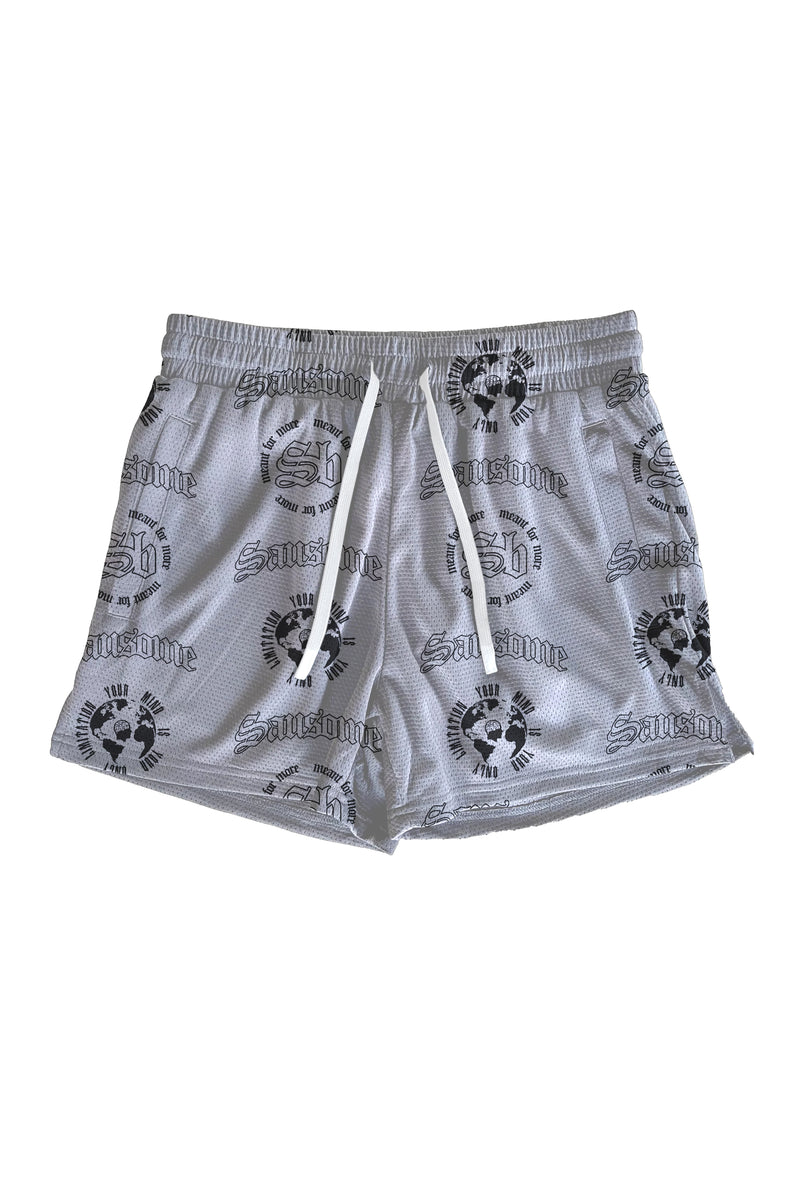 BUDO MINIMUM MESH SHORTS グレーS 1776993802a3942d44ddc89a80caec